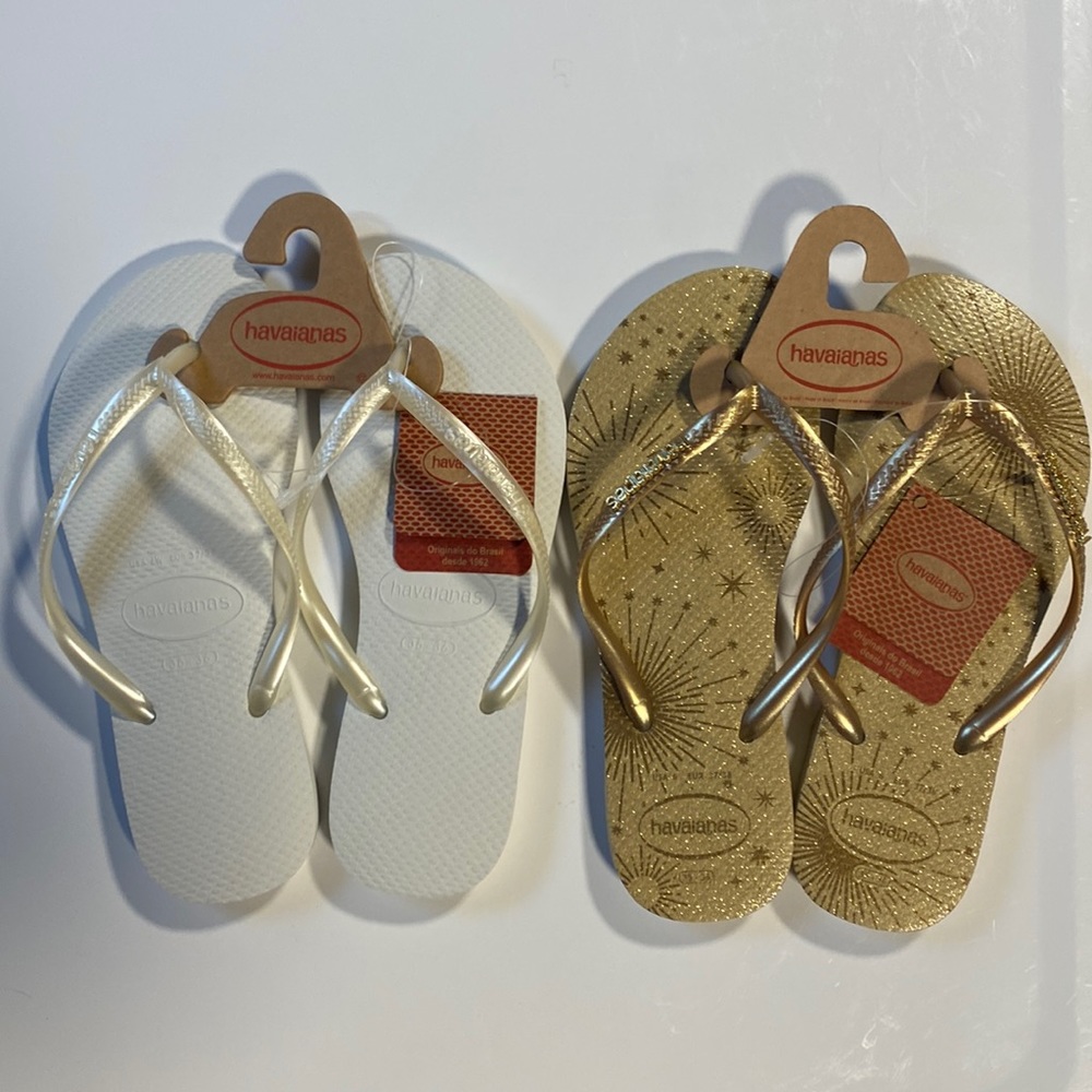 Havaiana flip flops - brand new size 6